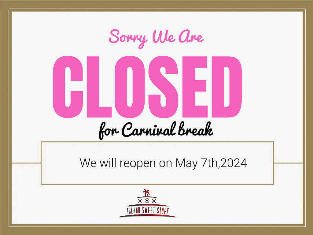 Closed for Carnival